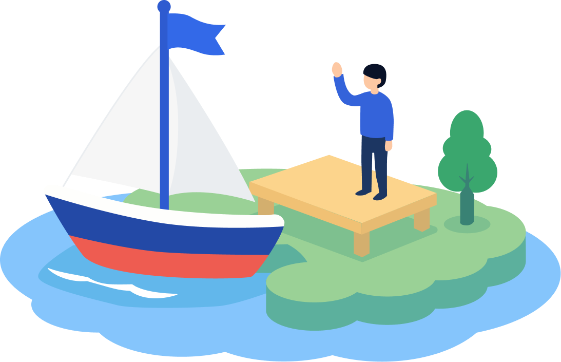island-boat