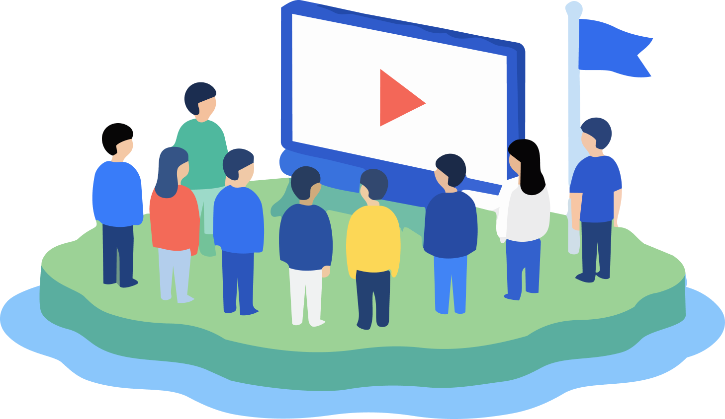 island-screen